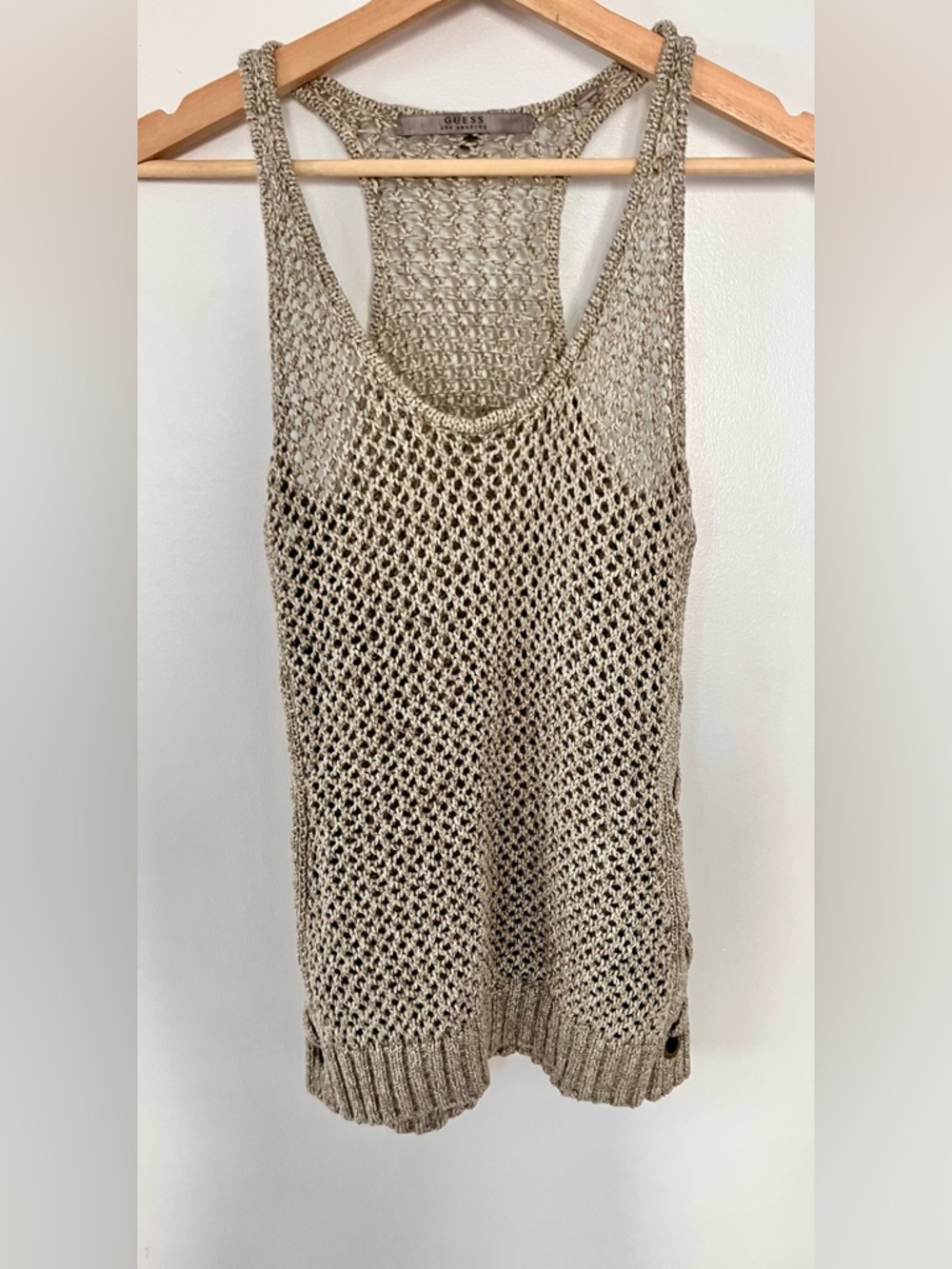 Guess - knit Beige Tank Top